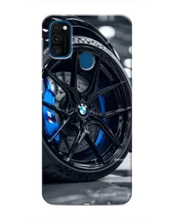 Чохол для Samsung Galaxy M31 з картинкою «Колесо BMW зблизька»