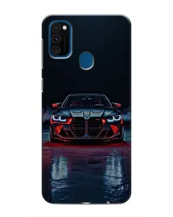 Чохол для Samsung Galaxy M31 з картинкою «BMW на мокрій дорозі»