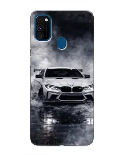 Чохол для Samsung Galaxy M31 з картинкою «BMW крізь туман»