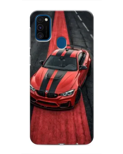 Чохол для Samsung Galaxy M31 з картинкою «BMW на червоній доріжці» Чохол для Samsung Galaxy M31 з картинкою «BMW на червоній доріжці»