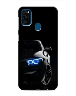 Чохол для Samsung Galaxy M31 з картинкою «BMW — нічний погляд»