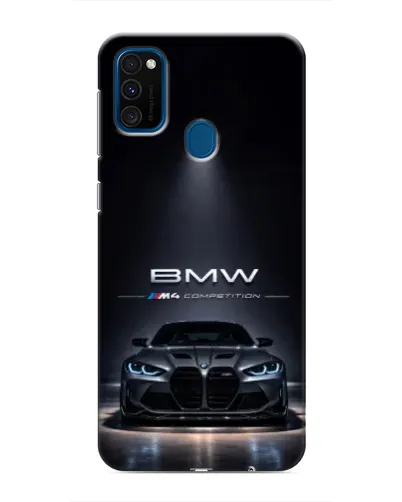 Чехол для Samsung Galaxy M31 с картинкой «BMW сквозь ночной город» Чехол для Samsung Galaxy M31 с картинкой «BMW сквозь ночной город»