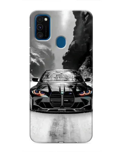 Чехол для Samsung Galaxy M31 с картинкой «BMW — акварельный дрифт» Чехол для Samsung Galaxy M31 с картинкой «BMW — акварельный дрифт»