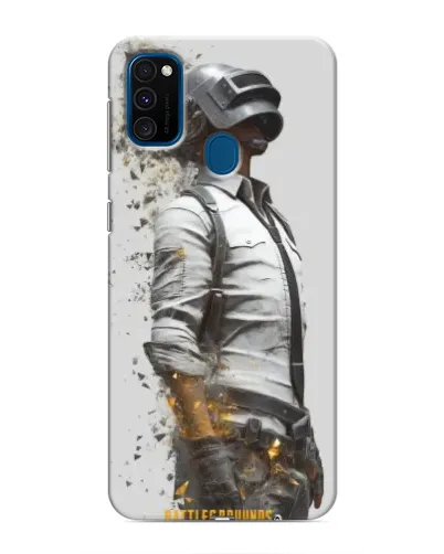 Чехол для Samsung Galaxy M31 с картинкой «PUBG — боец в пыли» Чехол для Samsung Galaxy M31 с картинкой «PUBG — боец в пыли»
