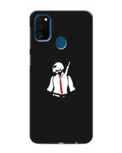 Чехол для Samsung Galaxy M31 с картинкой «PUBG — силуэт воина» Чехол для Samsung Galaxy M31 с картинкой «PUBG — силуэт воина»