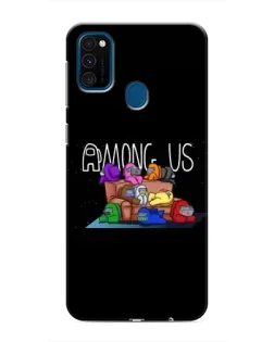 Чехол для Samsung Galaxy M31 с картинкой «Логотип Among Us» Чехол для Samsung Galaxy M31 с картинкой «Логотип Among Us»