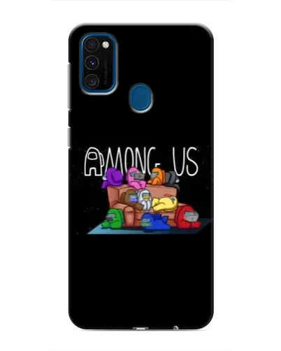 Чехол для Samsung Galaxy M31 с картинкой «Логотип Among Us» Чехол для Samsung Galaxy M31 с картинкой «Логотип Among Us»