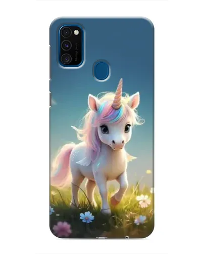 Чехол для Samsung Galaxy M31 с картинкой «Единорог на поляне» Чехол для Samsung Galaxy M31 с картинкой «Единорог на поляне»