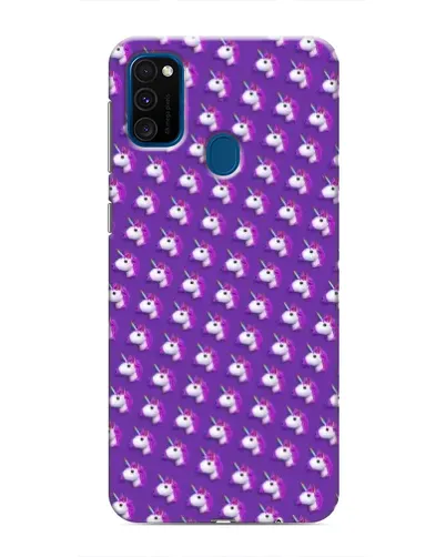 Чехол для Samsung Galaxy M31 с картинкой «Единороги на фиолетовом» Чехол для Samsung Galaxy M31 с картинкой «Единороги на фиолетовом»