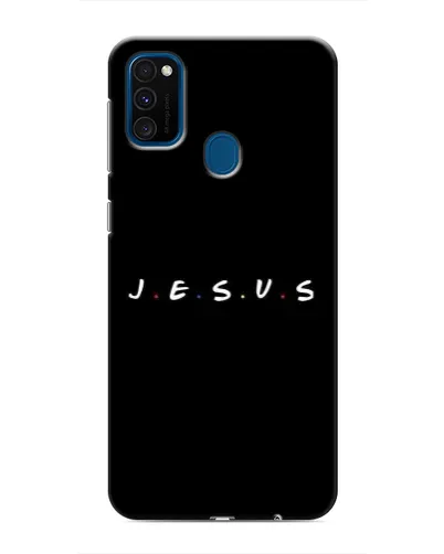 Чехол для Samsung Galaxy M31 с картинкой «Точки веры J.E.S.U.S.»