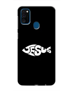 Чохол для Samsung Galaxy M31 з картинкою «Риба  Jesus»