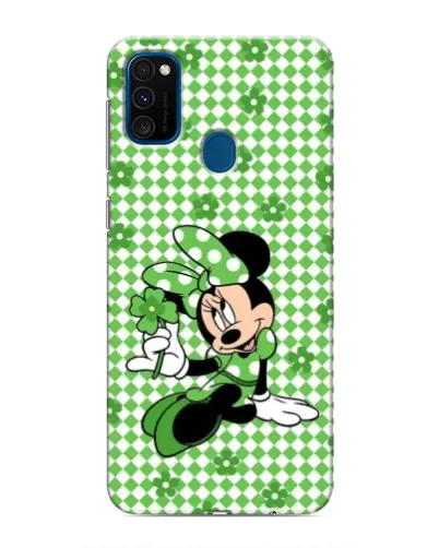 Чохол для Samsung Galaxy M31 з картинкою «Mickey в клітинку»