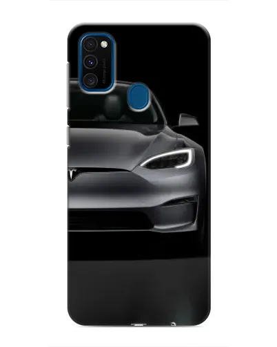 Чехол для Samsung Galaxy M31 с картинкой «Tesla Model S Look»