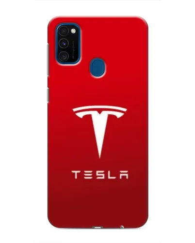 Чехол для Samsung Galaxy M31 с картинкой «Tesla Red Classic»