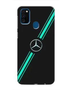 Чехол для Samsung Galaxy M31 с картинкой «Спортивные линии Mercedes» Чехол для Samsung Galaxy M31 с картинкой «Спортивные линии Mercedes»