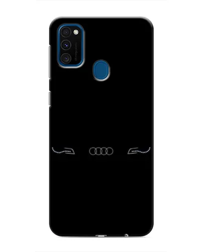 Чехол для Samsung Galaxy M31 с картинкой «Audi — световой подпись»