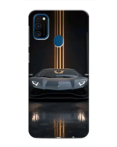 Чехол для Samsung Galaxy M31 с картинкой «Lamborghini золотые линии» Чехол для Samsung Galaxy M31 с картинкой «Lamborghini золотые линии»