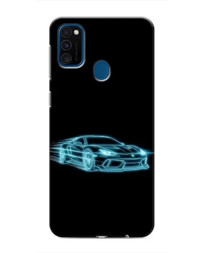 Чехол для Samsung Galaxy M31 с картинкой «Неоновый контур Lamborghini» Чехол для Samsung Galaxy M31 с картинкой «Неоновый контур Lamborghini»