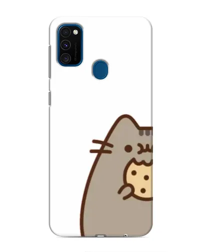 Чехол для Samsung Galaxy M31 с картинкой «Пушин с печеньем»