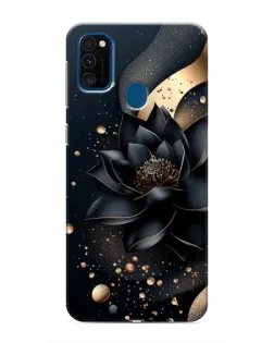 Чохол для Samsung Galaxy M31 з картинкою «Чорний лотос»