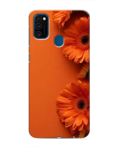 Чохол для Samsung Galaxy M31 з картинкою «Помаранчеві гербери»