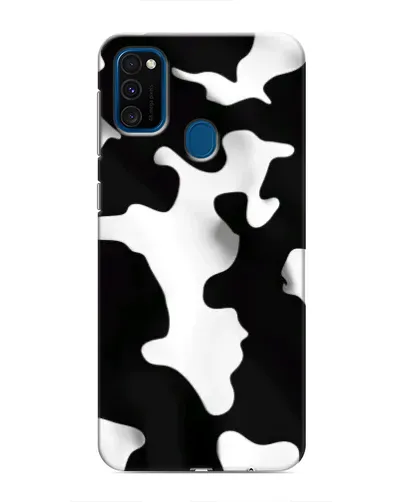 Чохол для Samsung Galaxy M31 з картинкою «Чорно-біла пляма»