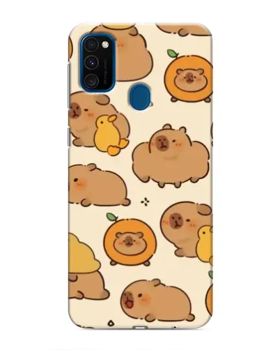 Чохол для Samsung Galaxy M31 з картинкою «Капібари з апельсинами» Чохол для Samsung Galaxy M31 з картинкою «Капібари з апельсинами»