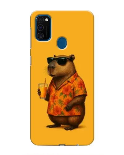 Чохол для Samsung Galaxy M31 з картинкою «Капібара на відпочинку» Чохол для Samsung Galaxy M31 з картинкою «Капібара на відпочинку»
