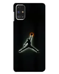 Чохол для Samsung Galaxy M31s з картинкою «Jordan Gradient Logo»