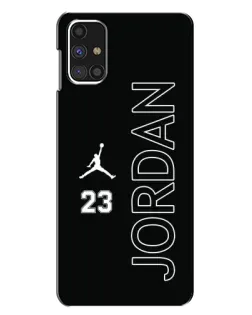 Чехол для Samsung Galaxy M31s с картинкой «Jordan Vertical» Чехол для Samsung Galaxy M31s с картинкой «Jordan Vertical»