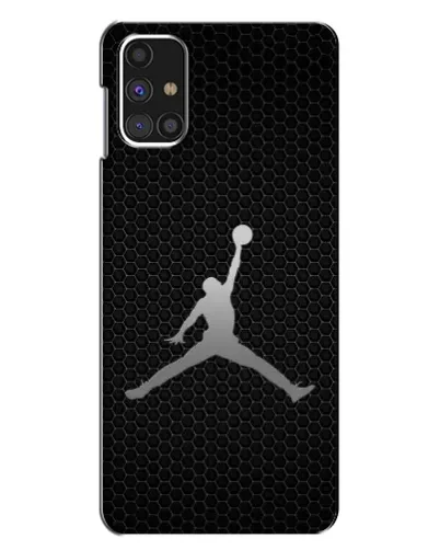 Чехол для Samsung Galaxy M31s с картинкой «Jordan Dark Carbon»