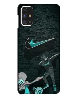 Чохол для Samsung Galaxy M31s з картинкою «Спортивний арт Nike»