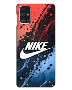 Чехол для Samsung Galaxy M31s с картинкой «Градиентный принт Найк»
