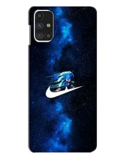 Чехол для Samsung Galaxy M31s с картинкой «Звездный путь Nike»