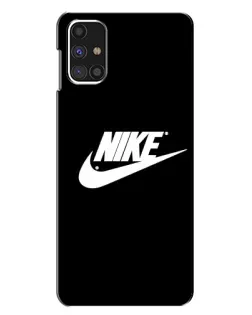 Чохол для Samsung Galaxy M31s з картинкою «Мазки фарби Nike»