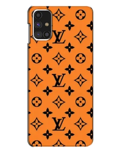 Чехол для Samsung Galaxy M31s с картинкой «Оранжевый стиль LV»