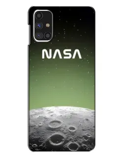 Чехол для Samsung Galaxy M31s с картинкой «NASA — лунный градиент»