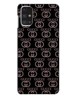 Чехол для Samsung Galaxy M31s с картинкой «Классическая монограмма Gucci»