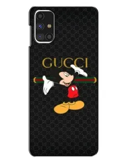 Чехол для Samsung Galaxy M31s с картинкой «Микки Маус Gucci»