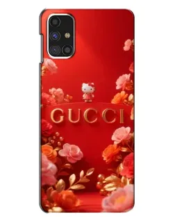 Чехол для Samsung Galaxy M31s с картинкой «Gucci — золотой сад»