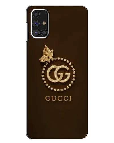 Чехол для Samsung Galaxy M31s с картинкой «Gucci — золотая бабочка»
