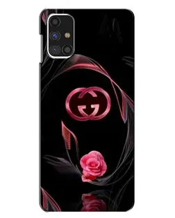Чехол для Samsung Galaxy M31s с картинкой «Gucci — неоновая роза»