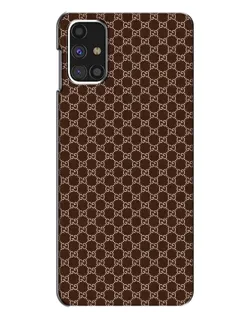 Чехол для Samsung Galaxy M31s с картинкой «Gucci — шоколадная сетка»