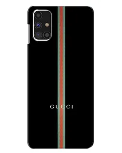 Чехол для Samsung Galaxy M31s с картинкой «Gucci — строгая линия»