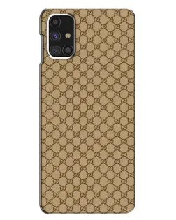 Чехол для Samsung Galaxy M31s с картинкой «Gucci — классический беж»