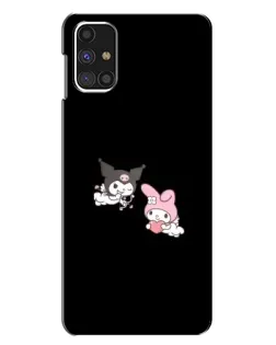 Чехол для Samsung Galaxy M31s с картинкой «My Melody и Kuromi» Чехол для Samsung Galaxy M31s с картинкой «My Melody и Kuromi»