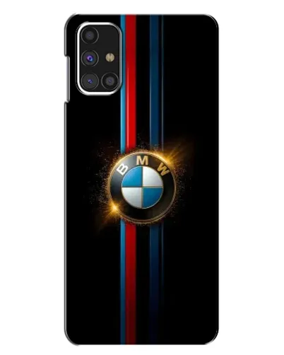 Чехол для Samsung Galaxy M31s с картинкой «BMW M-Power неон»
