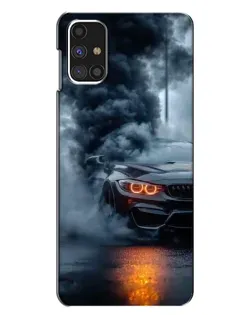 Чехол для Samsung Galaxy M31s с картинкой «BMW M-Power — абстракция»