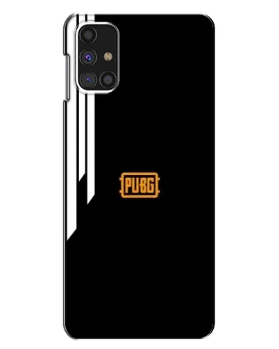 Чехол для Samsung Galaxy M31s с картинкой «PUBG — вертикальные линии»