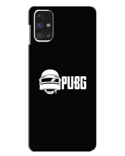Чехол для Samsung Galaxy M31s с картинкой «PUBG — классический лого»